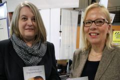 Biljana Golubovic vom Golub-Verlag mit Barbara
